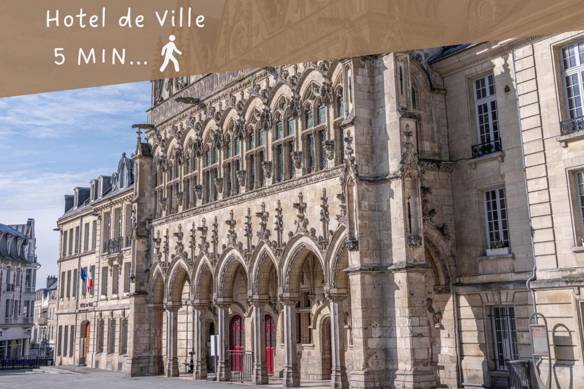 Ferienwohnung Le Fleur De Cerisier - Zmn Conciergerie Saint-Quentin  Exterior foto