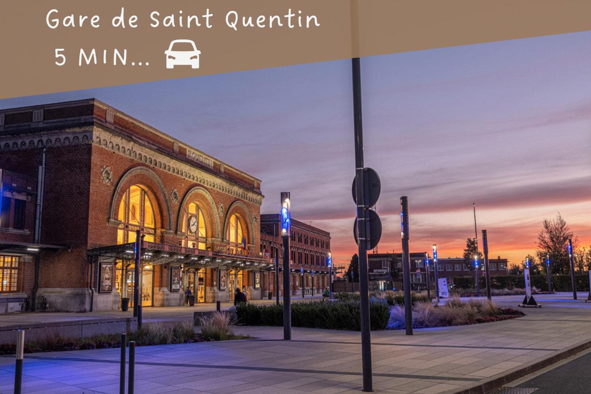 Ferienwohnung Le Fleur De Cerisier - Zmn Conciergerie Saint-Quentin  Exterior foto